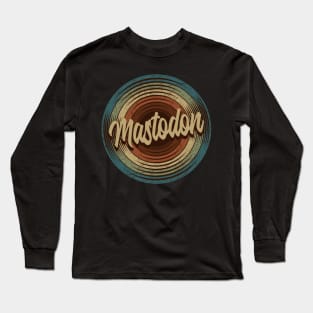 Mastodon Vintage Vinyl Long Sleeve T-Shirt